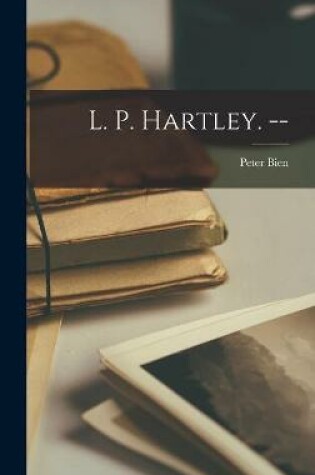 Cover of L. P. Hartley. --