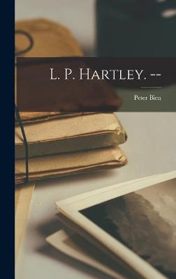 Book cover for L. P. Hartley. --