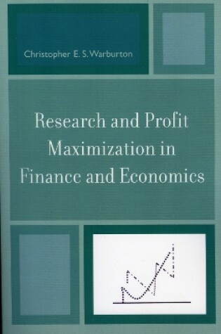 Cover of Research and Profit Maximization in Finance and Economics