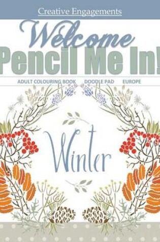 Cover of Welcome Winter Adult Colouring Book Doodle Pad Europe