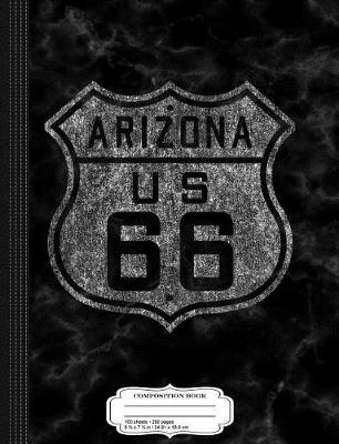 Book cover for Vintage Arizona U.S. Route 66 Composition Notebook