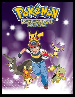 Book cover for pokemon coloring book