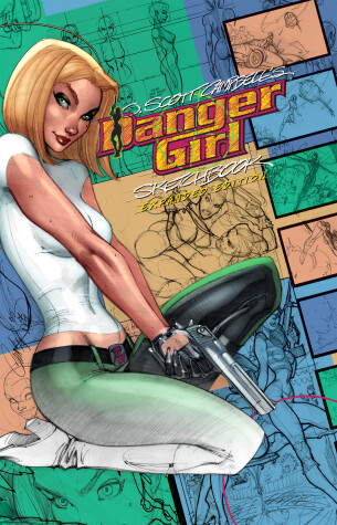 Book cover for J. Scott Campbell Danger Girl Sketchbook: Expanded Edition