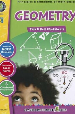 Cover of Geometry: Task & Drill Sheets, Grades 3-5