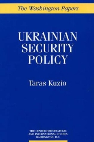 Cover of Ukrainian Security Policy