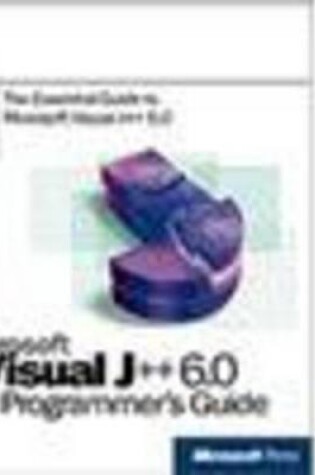 Cover of Microsoft Visual J++ Programmer's Guide