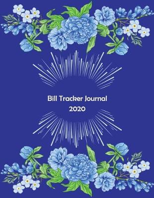 Cover of Bill tracker journal 2020