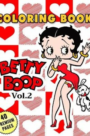 Cover of Betty Boop Coloring Book Vol2