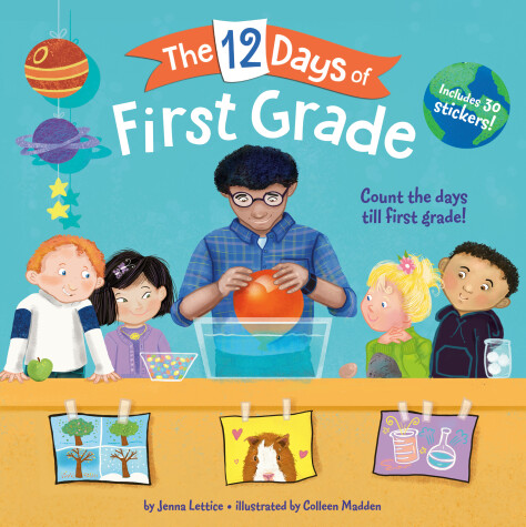 Book cover for 12 Days of First Grade