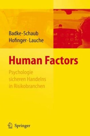 Cover of Human Factors