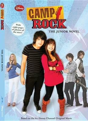 Book cover for Camp Rock the Junior Novel