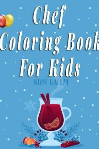 Cover of Chef Coloring Book for kids