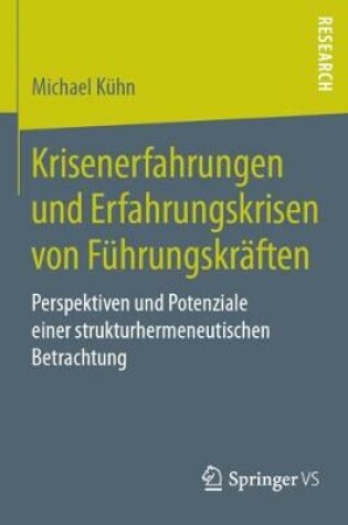 Cover of Krisenerfahrungen Und Erfahrungskrisen Von Fuhrungskraften