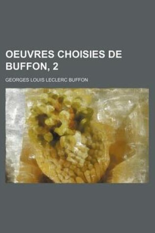 Cover of Oeuvres Choisies de Buffon, 2