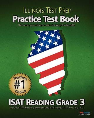 Book cover for Illinois Test Prep Practice Test Book Isat Reading Grade 3