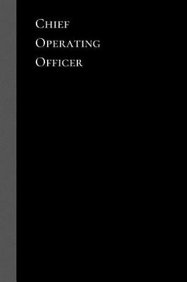 Book cover for Chief Operating Officer