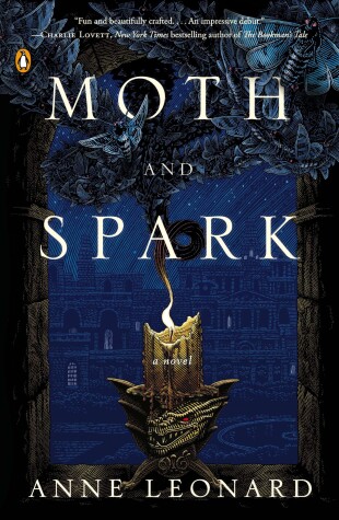 Book cover for Moth and Spark