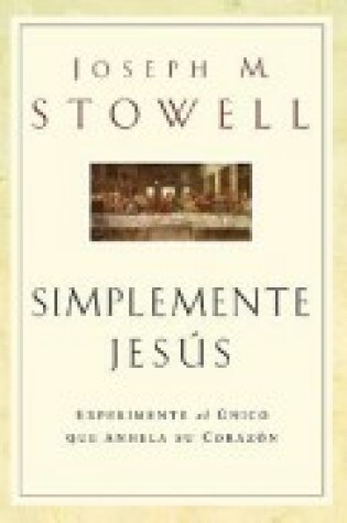 Cover of Simplemente Jesus