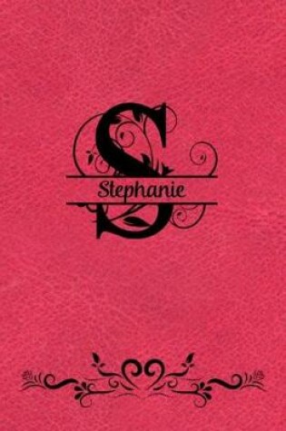 Cover of Split Letter Personalized Journal - Stephanie