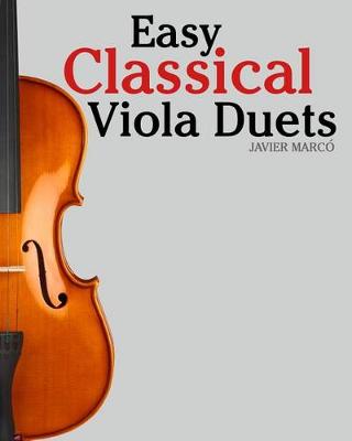 Book cover for Easy Classical Viola Duets