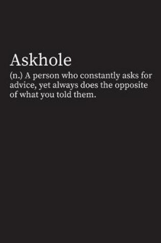 Cover of Askhole