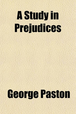 Book cover for A Study in Prejudices