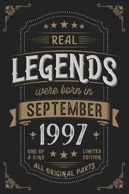 Book cover for Real Legends were born in September 1997