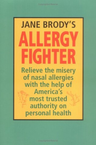 Cover of Jane Brody's Allergy Fighter