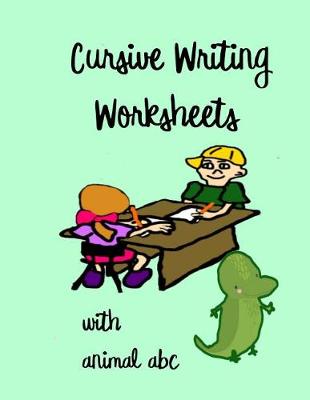 Book cover for Cursive Writing Worksheets