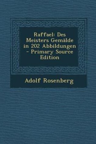 Cover of Raffael