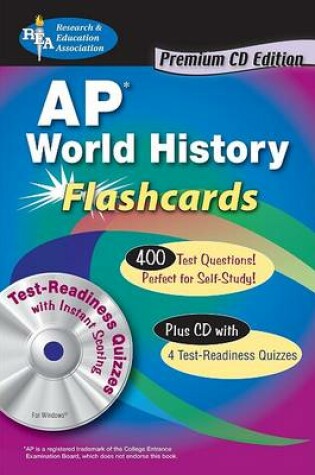 Cover of AP World History Flashcards, Premium Edition