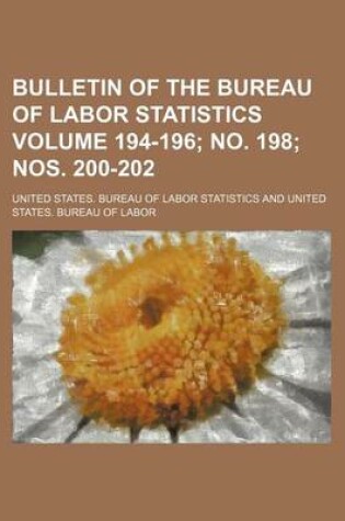 Cover of Bulletin of the Bureau of Labor Statistics Volume 194-196; No. 198; Nos. 200-202