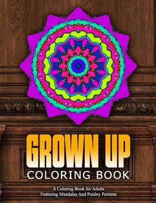 Book cover for GROWN UP COLORING BOOK - Vol.12