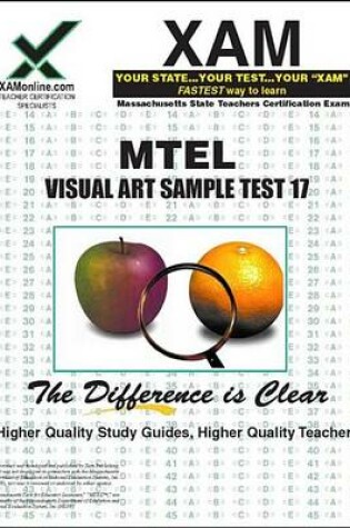 Cover of Mtel 17 Visual Art Sample Test