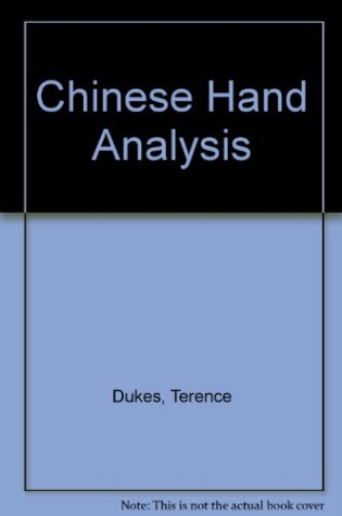 Cover of Chinese Hand Analysis