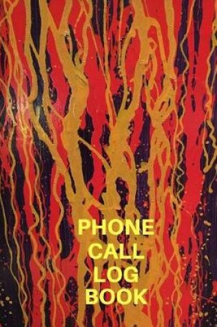 Cover of Phone Call Log Book