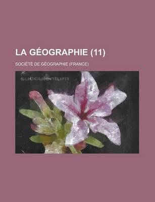 Book cover for La Geographie (11 )