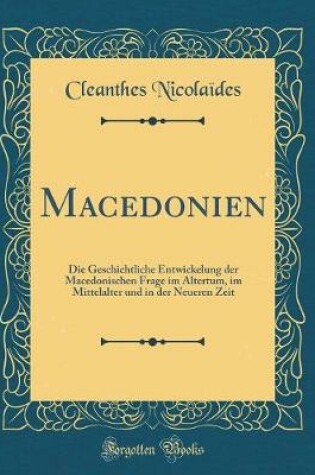 Cover of Macedonien