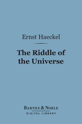 Book cover for The Riddle of the Universe (Barnes & Noble Digital Library)