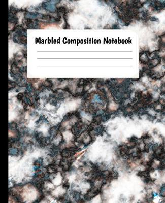 Book cover for Marbled Composition Notebook