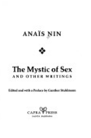Cover of The Mystic of Sex