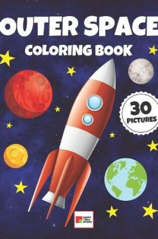 Cover of Outer Space Coloring Book