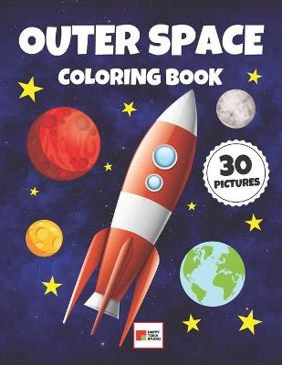 Book cover for Outer Space Coloring Book