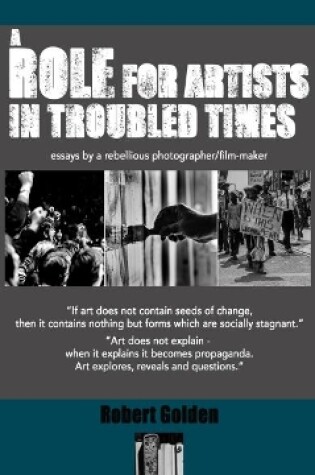 Cover of A Role for Artists in Troubled Times