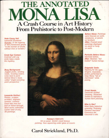 Book cover for The Annotated Mona Lisa: a Crash Course in Art History from Prehistoric to Post-Modern Times