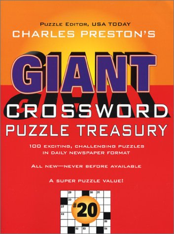 Book cover for Giant Crossword Puzzle Treasury