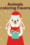Book cover for Animals coloring Favors