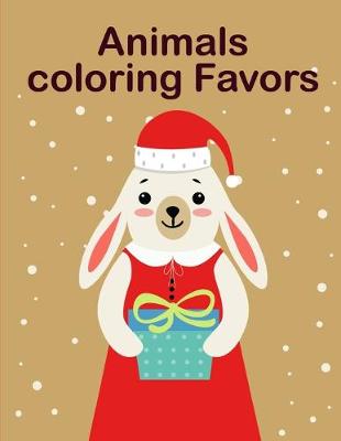 Cover of Animals coloring Favors