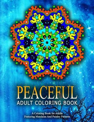 Book cover for PEACEFUL ADULT COLORING BOOK - Vol.16