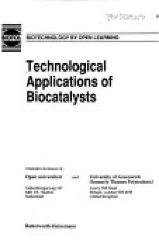 Cover of Technological Applications of Biocatalysts